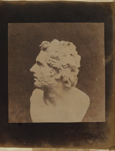 Il busto di Patroclo da William Henry Fox Talbot